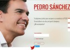 Sánchez lanza una campaña para Sánchez lanza una campaña para