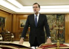 Rajoy jura el cargo de presidente ante Felipe VI Rajoy jura el cargo de presidente ante Felipe VI