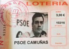 Se venden papeletas de lotería con la cara de Pedro Sánchez Se venden papeletas de lotería con la cara de Pedro Sánchez