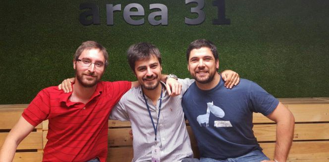 Carlos Mateo, Fausto Escrigas y Aldo Castelli son los tres fundadores de la 'startup' española Ninjamails.