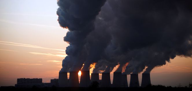 Central de carbón de Vattenfall en Jänschwalde (Alemania).