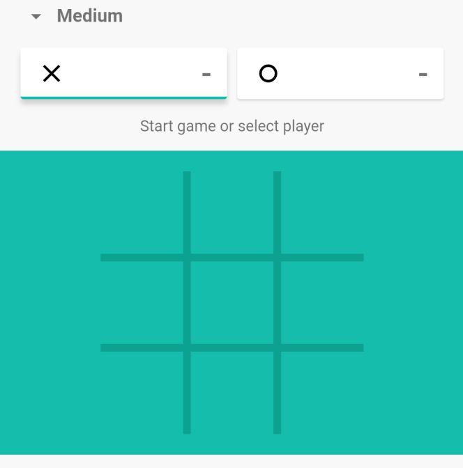 Tres en raya en Google Allo