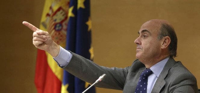 El ministro de Economía español, Luis de Guindos. EFEArchivo