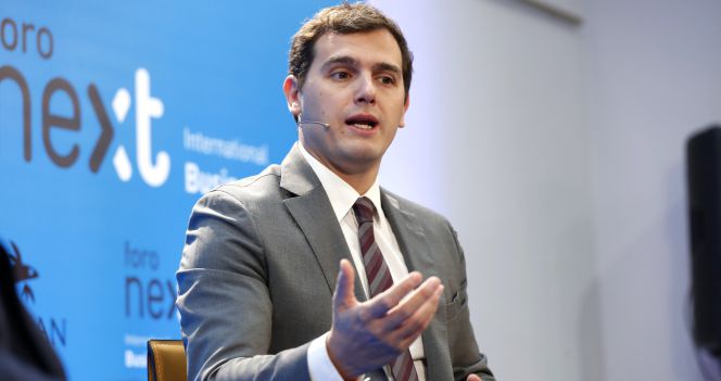 Albert Rivera participa en el desayuno informativo de NEXT IBS.