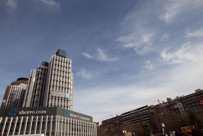 Sede Ahorro Corporación, en el Paseo de la Castellana de Madrid.
