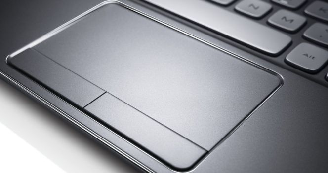 Touchpad en un ordenador portátil