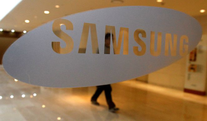 Logo de Samsung Electronics en Seúl