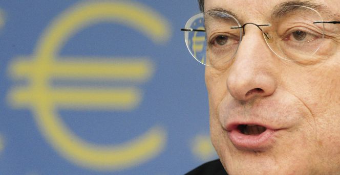 El presidente del Banco Central Europeo (BCE), Mario Draghi. EFEArchivo