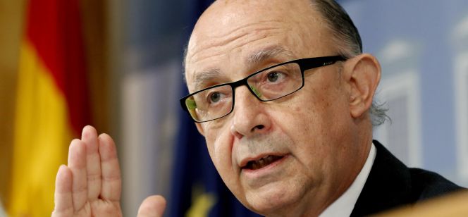 Cristóbal Montoro, ministro de Hacienda.