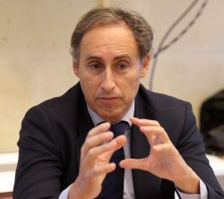 Miguel Laserna, socio de Financial Advisory de Deloitte: “Todo el sector tiene claro que España afrontará tres o cuatro años más de contención; la facturación local de las principales empresas de infraestructuras está en un 10% o 15% de lo que fue en 2015, y la internacionalización no puede detenerse”