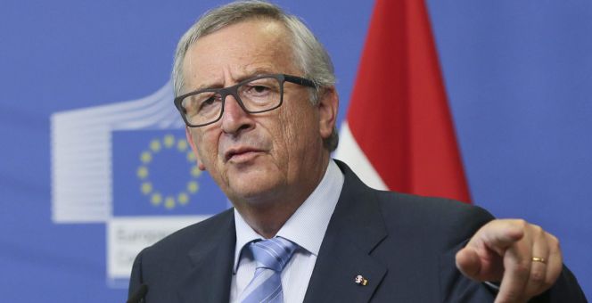 El presidente de la Comisión Europea, Jean-Claude Juncker, en una rueda de prensa. EFEArchivo