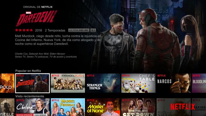 Uso de Netflix en España