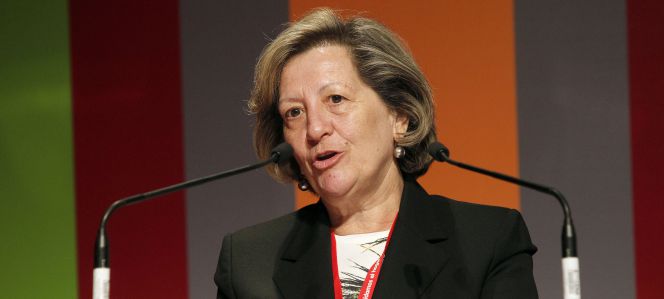 La presidenta de Unespa, Pilar González de Frutos.