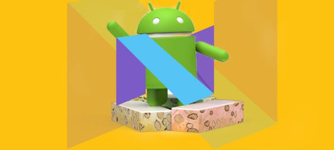 Logotipo Android Nougat
