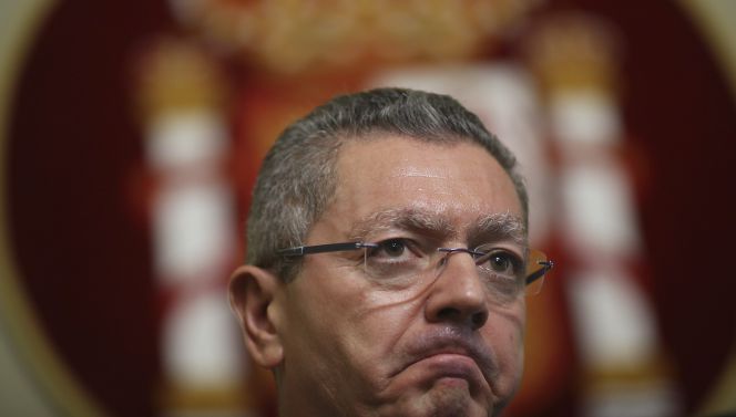 El exministro de Justicia Alberto Ruiz-Gallardón.