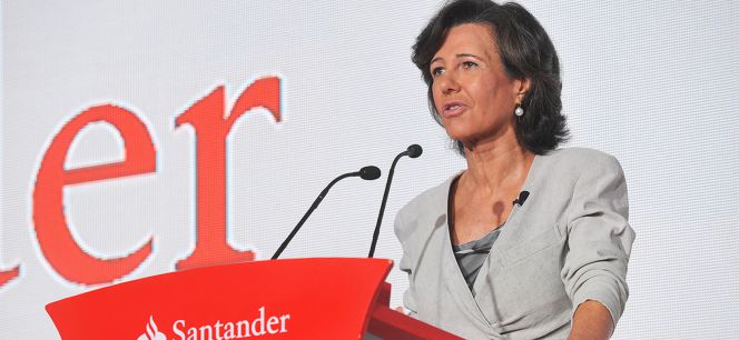 Fotografía cedida por Banco Santander de la presidenta de grupo Santander, Ana Botín. EFEBanco Santander