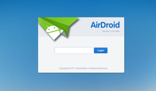 Uso de aplicación AirDroid