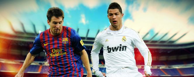 Messi y Cristiano Ronaldo
