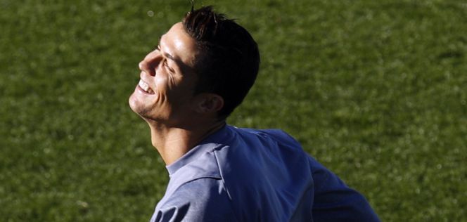 El delantero portugués del Real Madrid Cristiano Ronaldo.