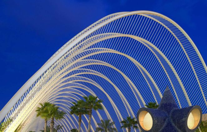 Ciudad de las Artes y las Ciencias de Valencia.