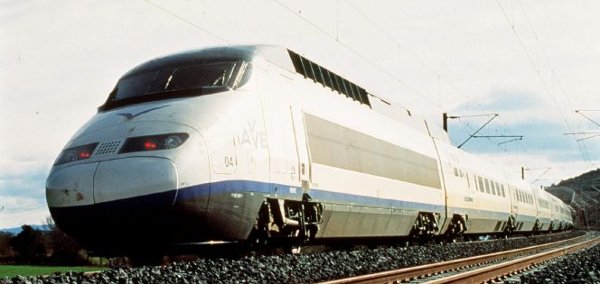 Tren de Alta Velocidad (AVE).