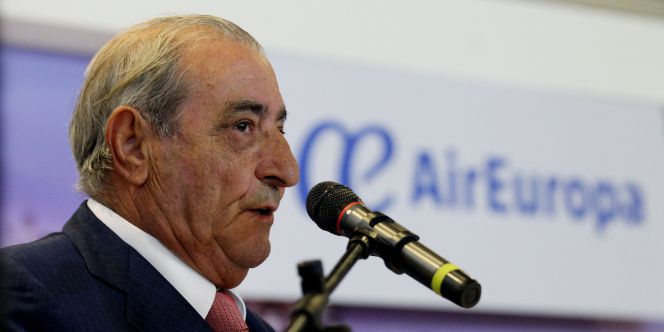 El presidente del grupo turístico español Globalia, Juan José Hidalgo.