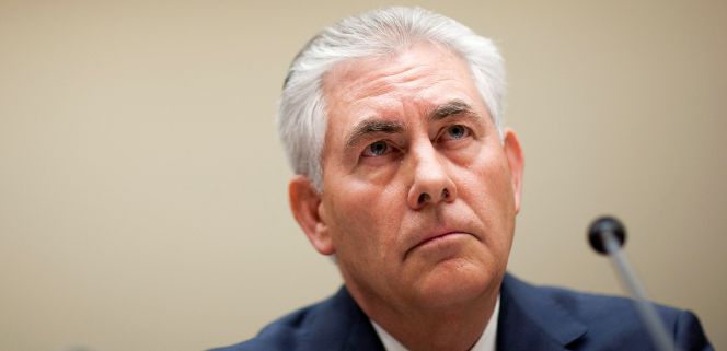 Rex Tillerson, consejero delegado de ExxonMobil y futuro secretario de Estado con Donald Trump.