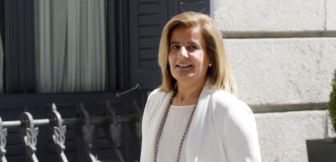 La ministra de Empleo y Seguridad Social, Fátima Báñez.