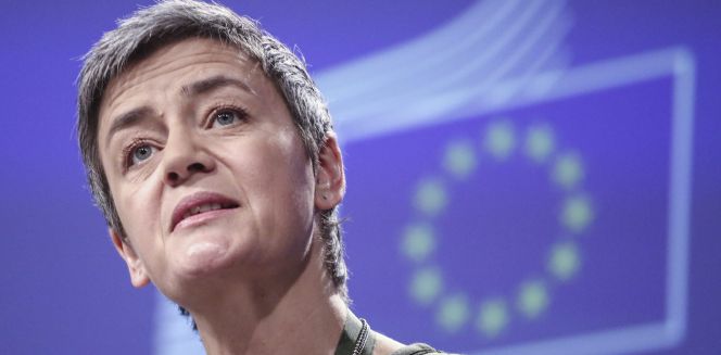 La comisaria europea de Competencia, Marghette Vestager.