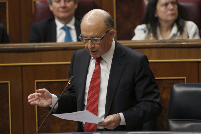 El ministro de Hacienda, Cristóbal Montoro.