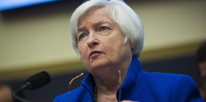 :a presidenta de la Reserva Federal, Janet Yellen.