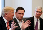Trump se reúne con el club más selecto de Silicon Valley Trump se reúne con el club más selecto de Silicon Valley