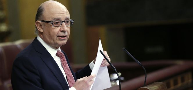 El ministro de Hacienda, Cristóbal Montoro.