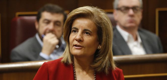 La ministra de Empleo y Seguridad Social, Fátima Báñez.
