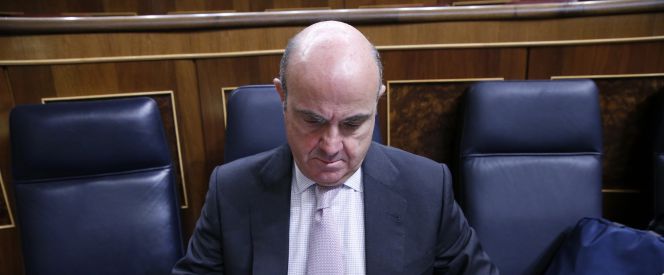 El ministro de Economía y Competitividad, Luis de Guindos.