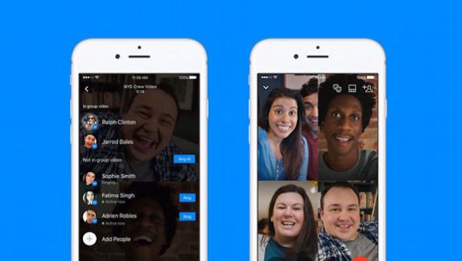 Facebook ya deja hacer videollamadas en grupos de 50 personas