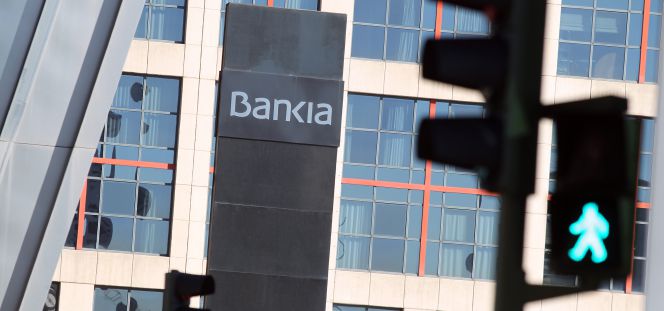Torre de Bankia en el Paseo de la Castellana de Madrid.