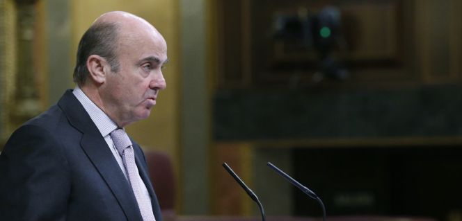 El ministro de Economía, Industria y Competitividad, Luis de Guindos.