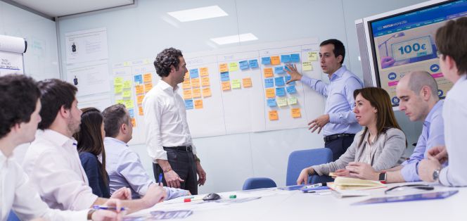 El equipo de transformación digital de Mutua Madrileña.