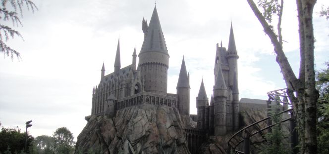 Parque temático de Harry Potter, en Orlando (Florida).