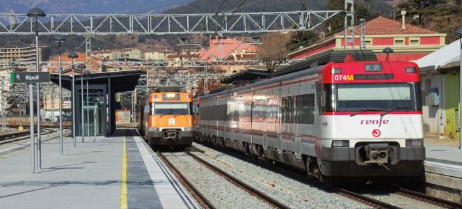 Estación de Ripoll.
