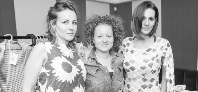 Las tres hermanas fundadoras de la firma.