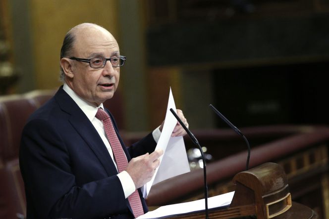 El ministro de Hacienda, Cristóbal Montoro.