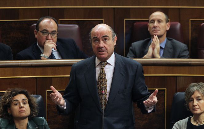 Luis de Guindos, ministro de Economía.