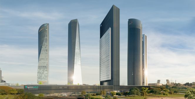 Cuatro Torres al norte de la Castellana