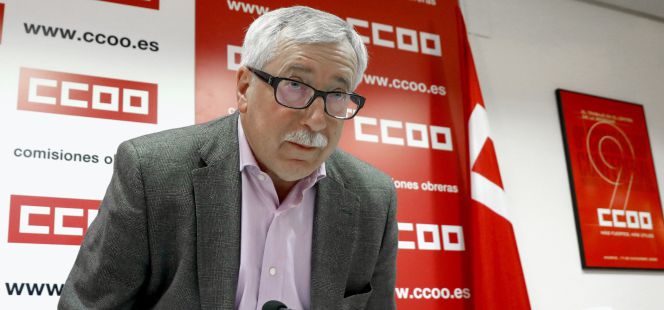 El secretario general de CCOO, Ignacio Fernández Toxo.
