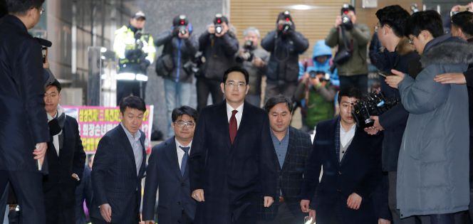 Jay Y. Lee, vicepresidente de Samsung, el jueves pasado en Seúl.