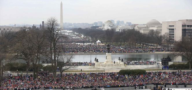 Toma de posesión de Donald Trump, el viernes en Washington (EE UU).