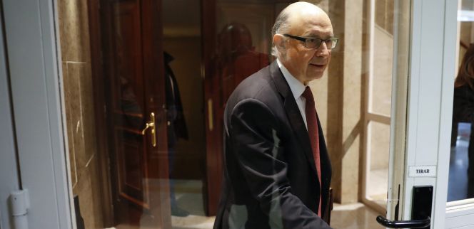 El ministro de Hacienda y Función Pública, Cristóbal Montoro.