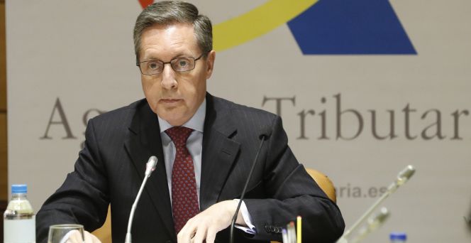 El director general de la Agencia Tributaria, Santiago Menéndez, ha presentado hoy el Plan de Control Tributario 2017 de la AEAT.